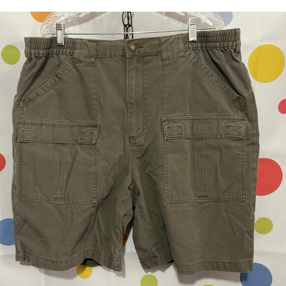 Cabela’s Men’s Outdoors Cargo Hiking Shorts Size 40 Green - Picture 7 of 11
